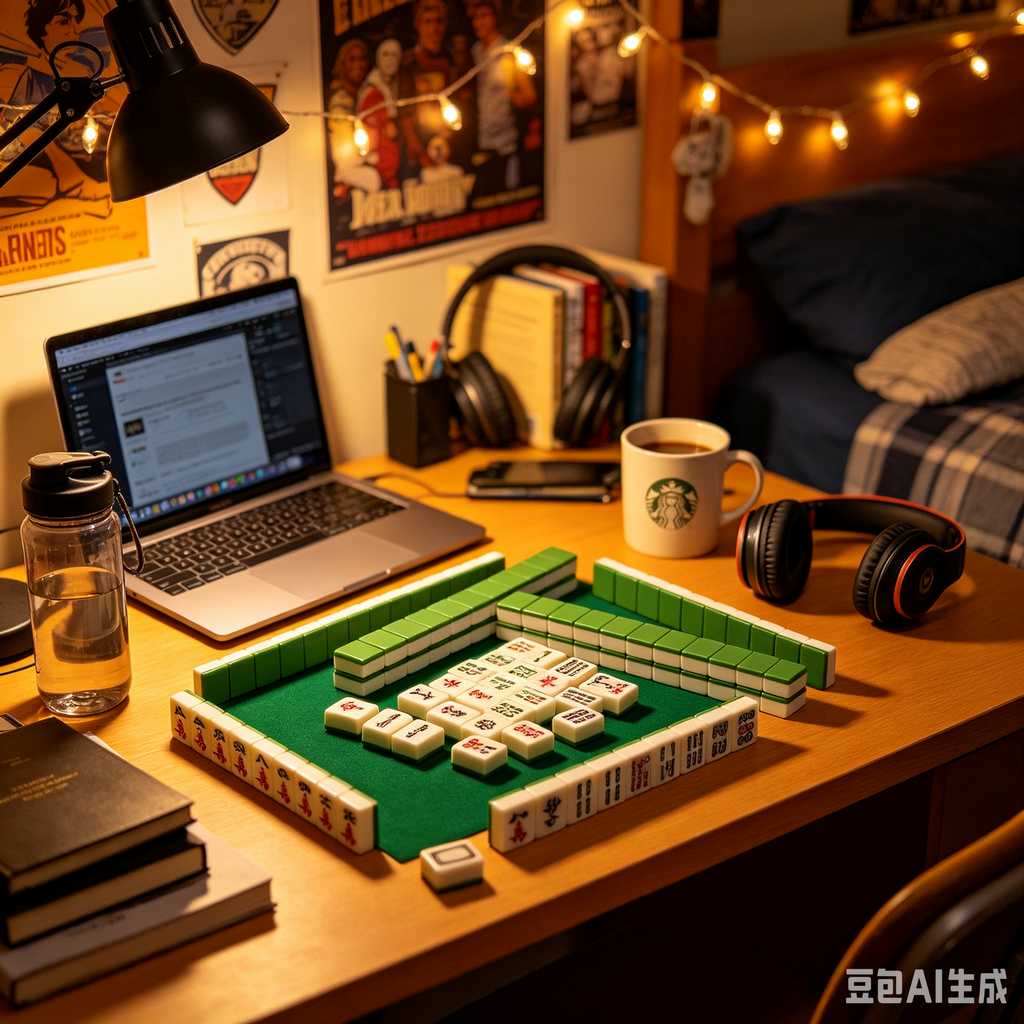 compact mahjong set for small home