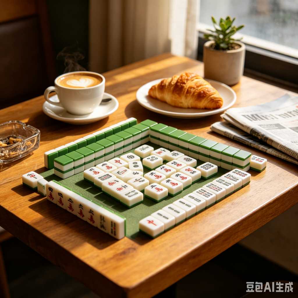 real wood mahjong set