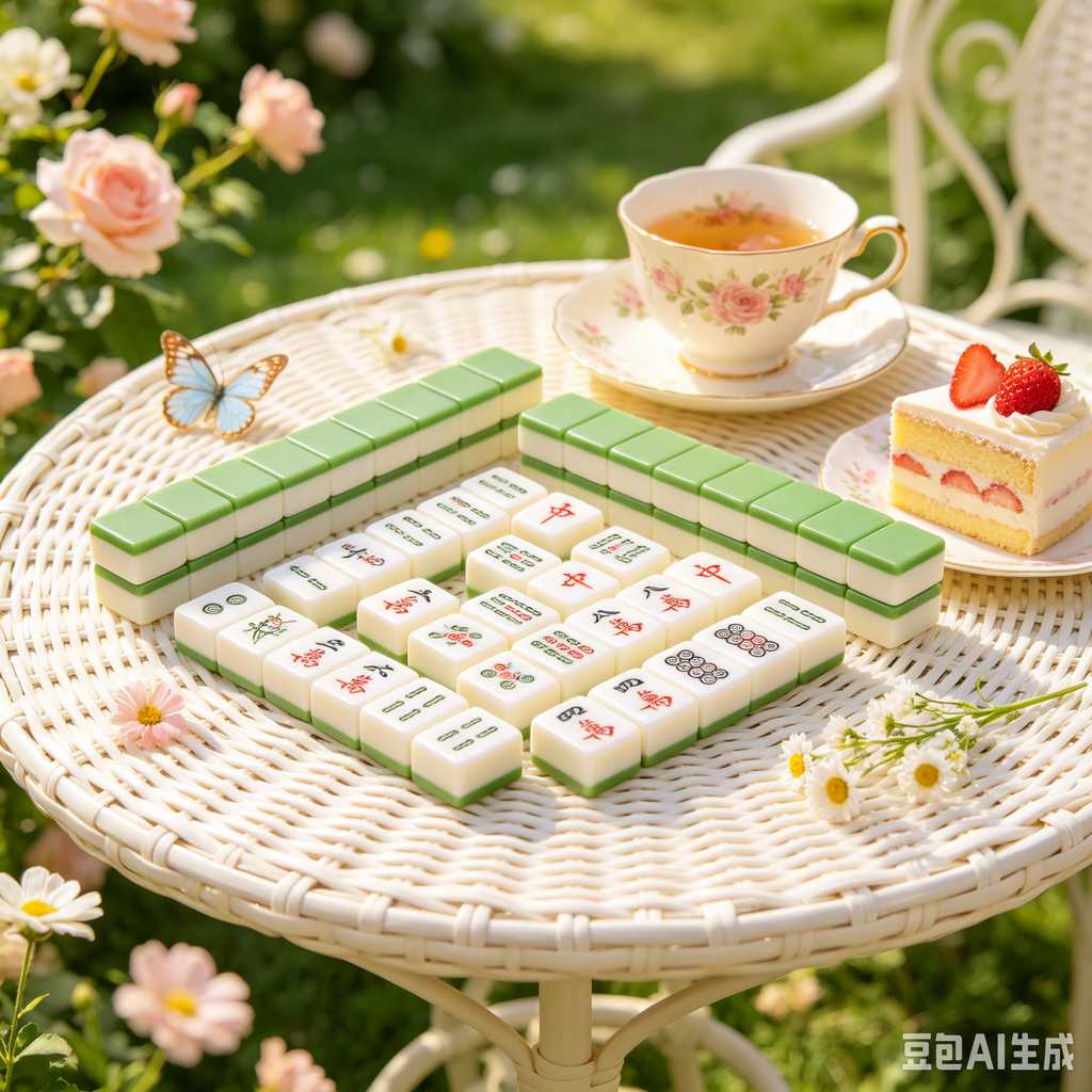 real acrylic mahjong tiles