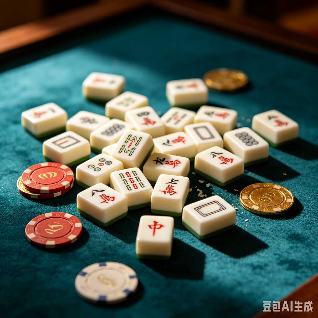 mahjong tile rack set